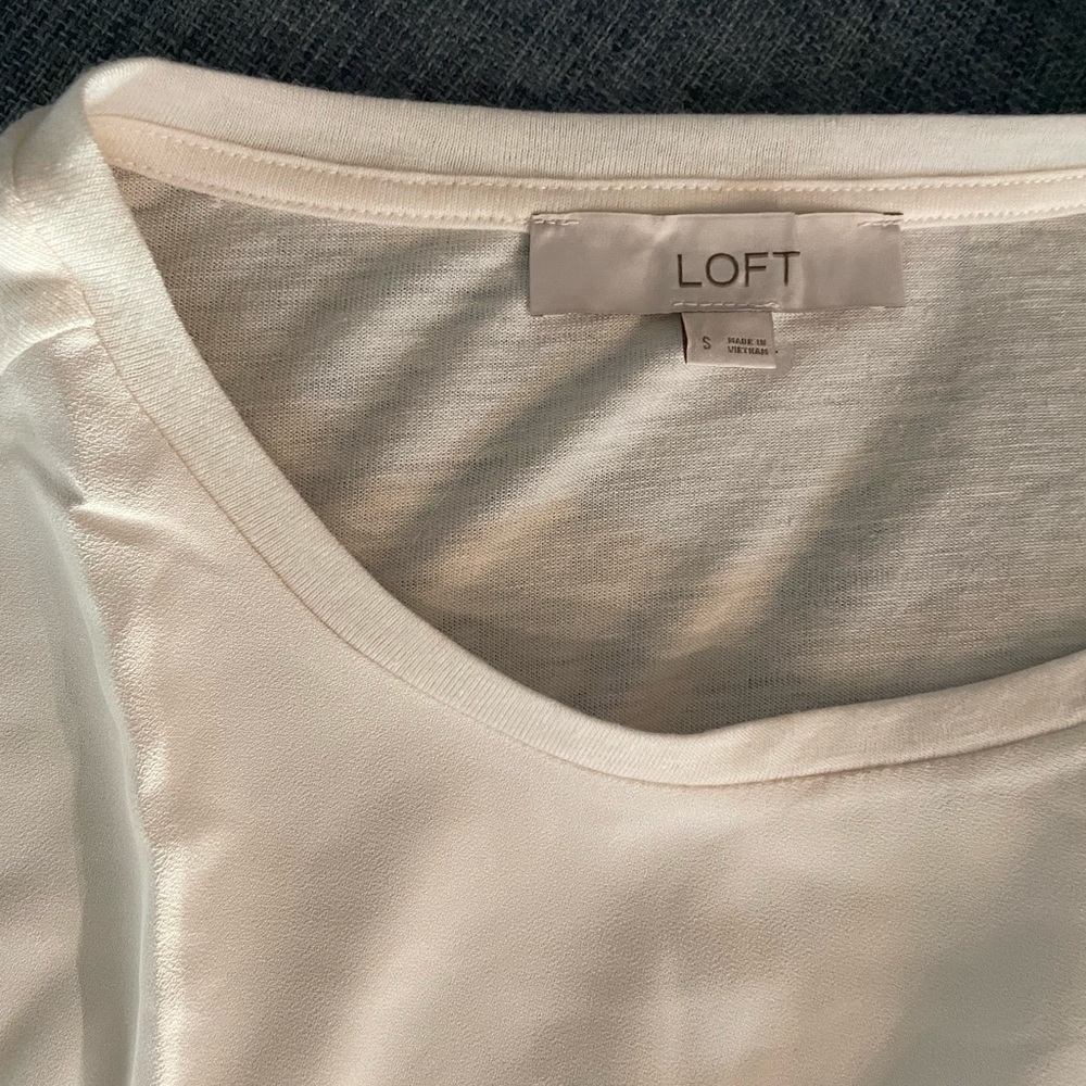 Ladies loft pullover top